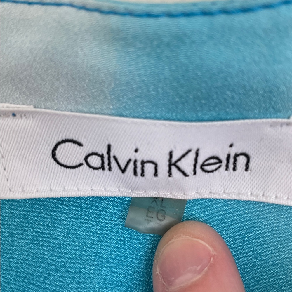 Calvin Klein Blue Shirt - Picture 2 of 4